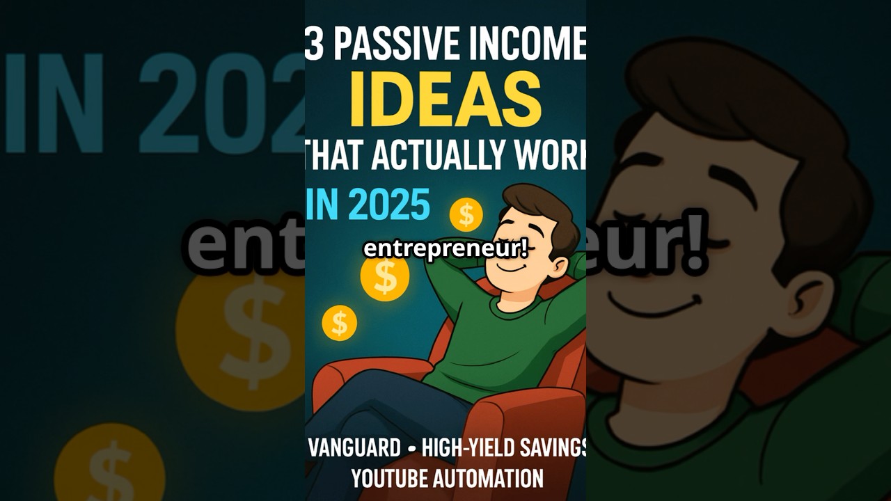 3 Passive Income Ideas That Actually Work in 2025!