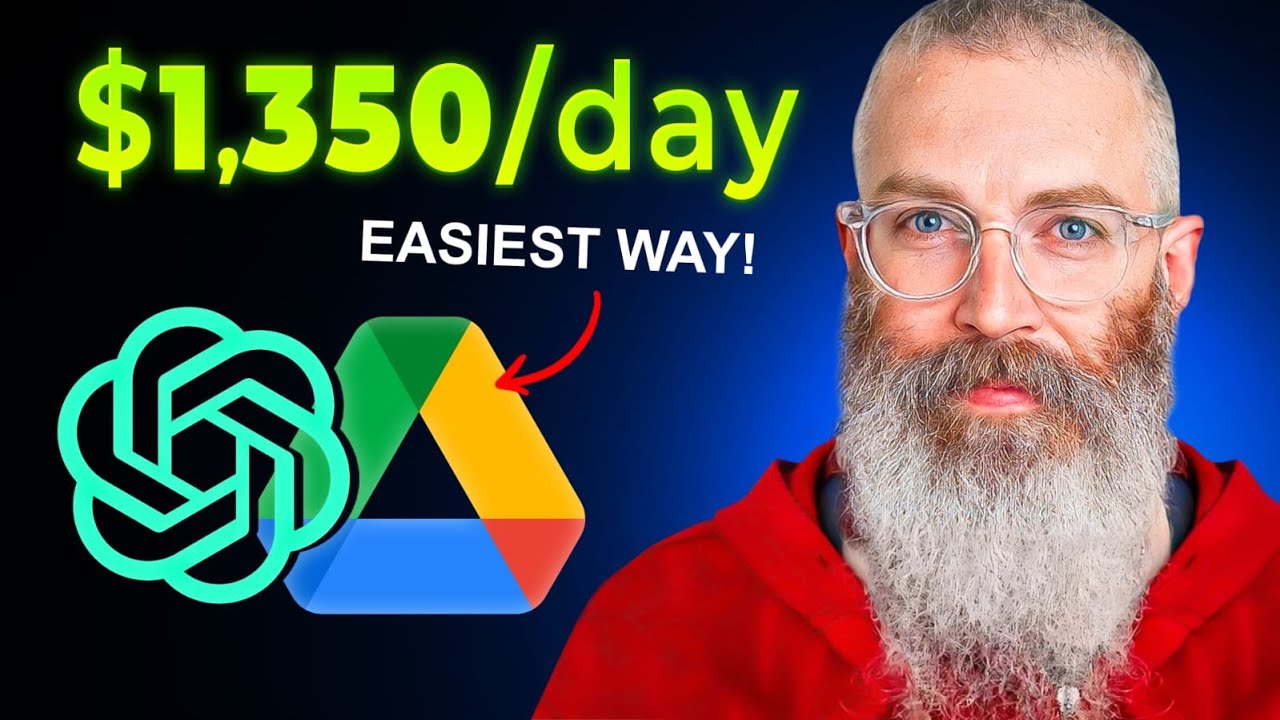 Can you REALLY Earn $1,350/Day with ChatGPT & Google Drive? (Free Method)