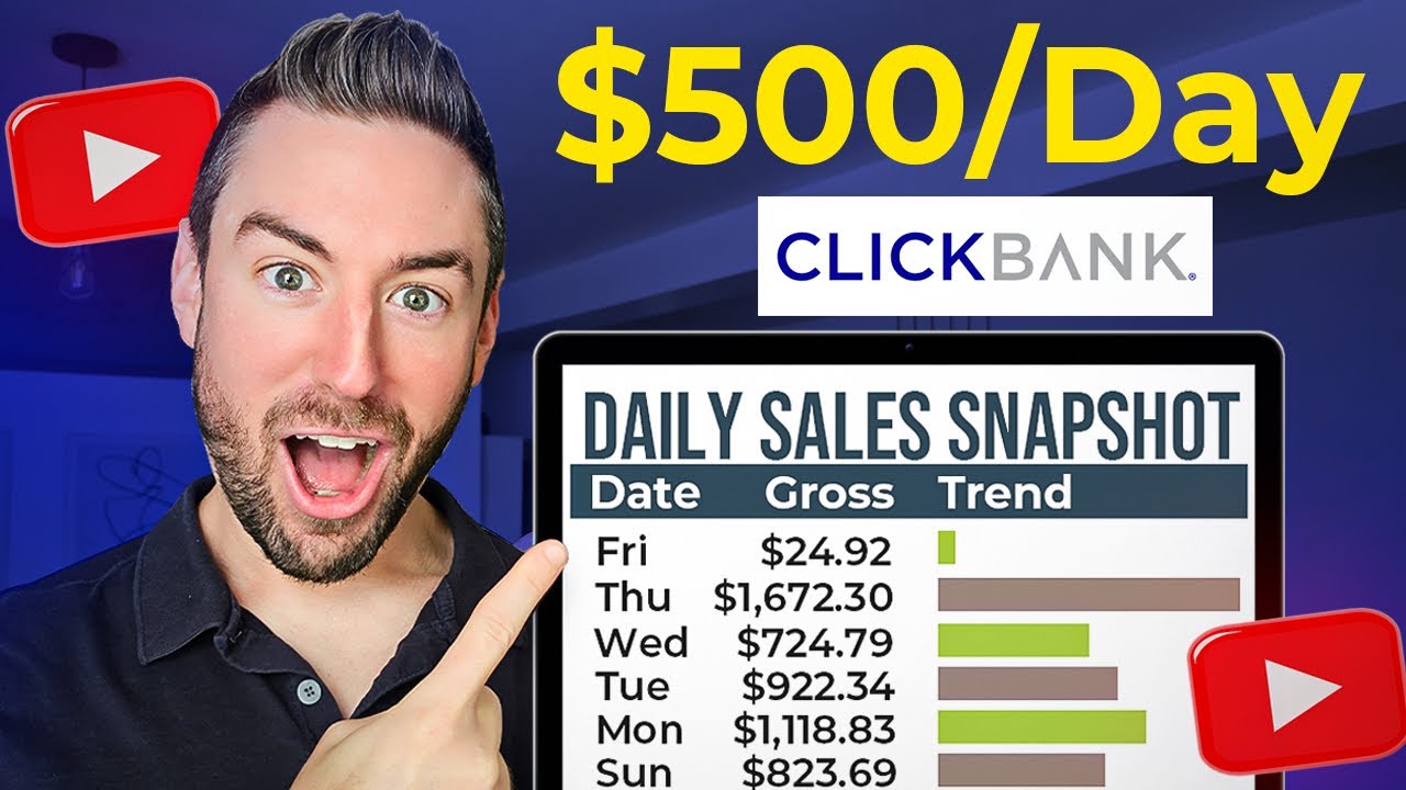 Earn $500/Day on ClickBank Using YouTube! (FULL Method)