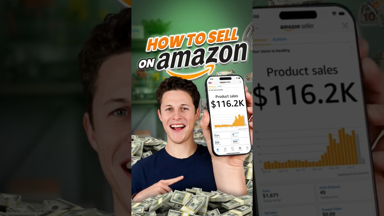 How to Sell on Amazon in 30 Seconds! (Amazon FBA for Beginners)