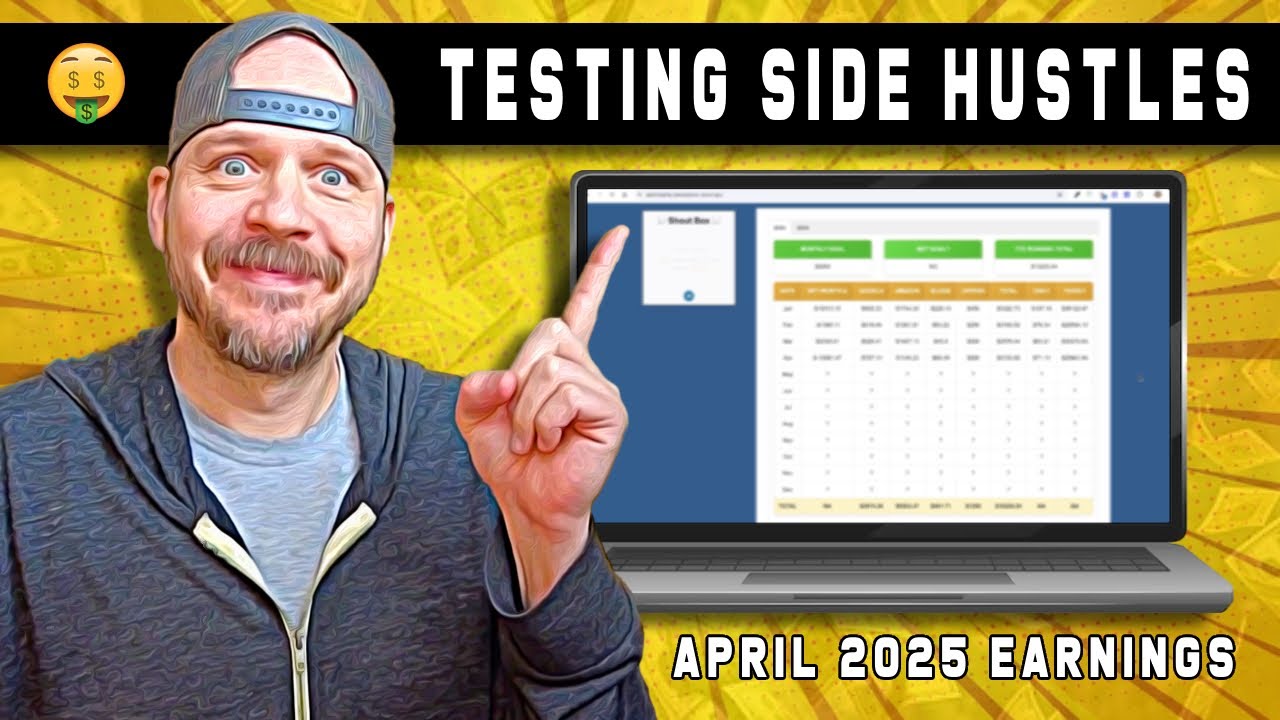 My "Make Money Online" Journey [April 2025 Earnings]