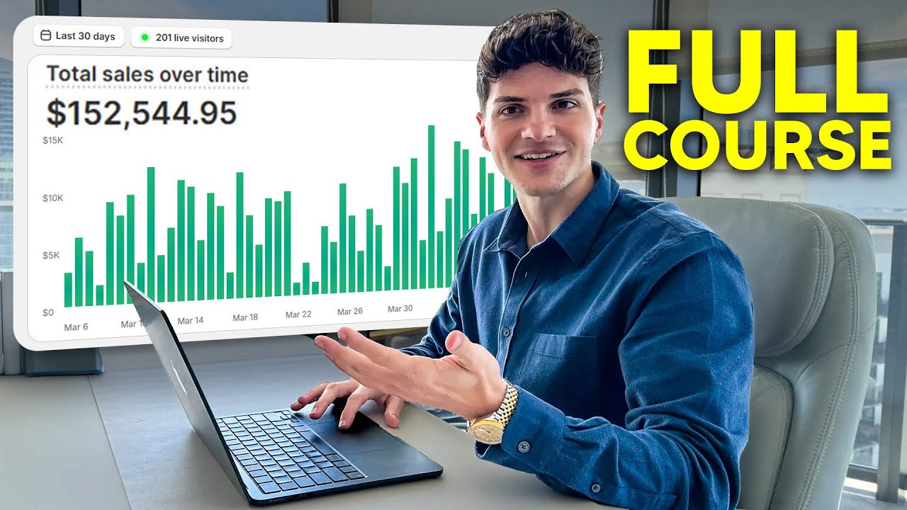 Beginner’s Guide To Dropshipping in 2025 (FREE COURSE)