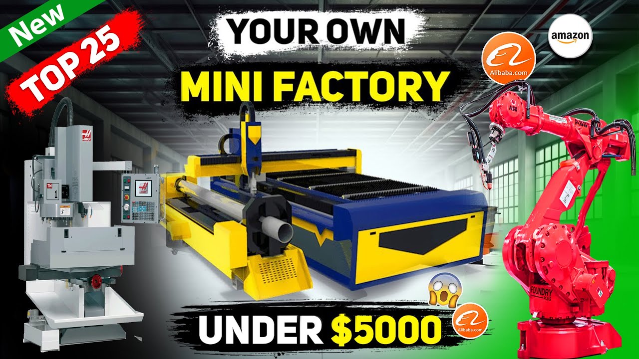 25 Business Machines You can Buy from Amazon to Make Money! 25 mini manufacturing business ideas