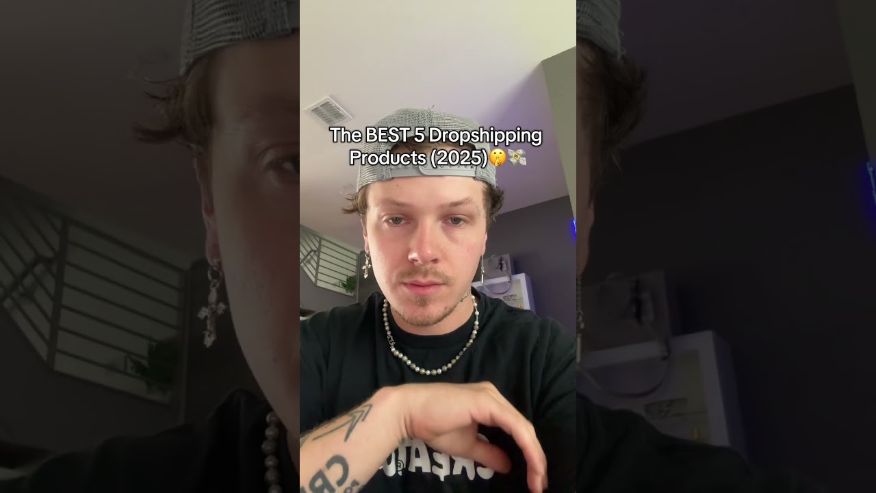 The BEST 5 Dropshipping Products (2025) #dropshipping #shopify #onlinebusiness