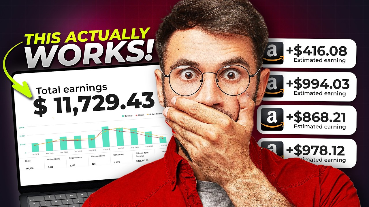 How To Make Money With Amazon Affiliate Marketing Using AI (NO WEBSITE NEEDED)