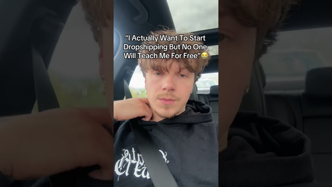 How To Actually Start Dropshipping For FREE In 2025 #dropshipping #shopify #onlinebusiness