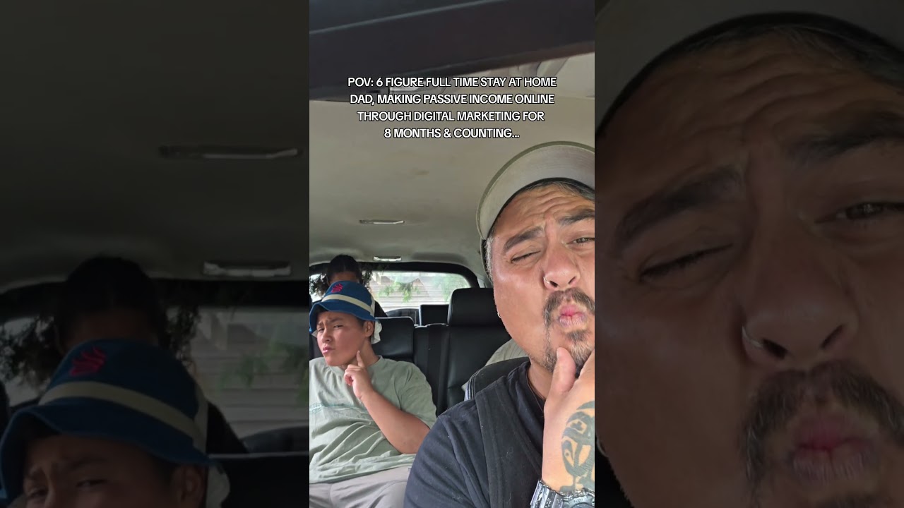 6 FIGURE FULL TIME STAY AT HOME DAD, MAKING PASSIVE INCOME ONLINE & COUNTING... #onlinebusiness