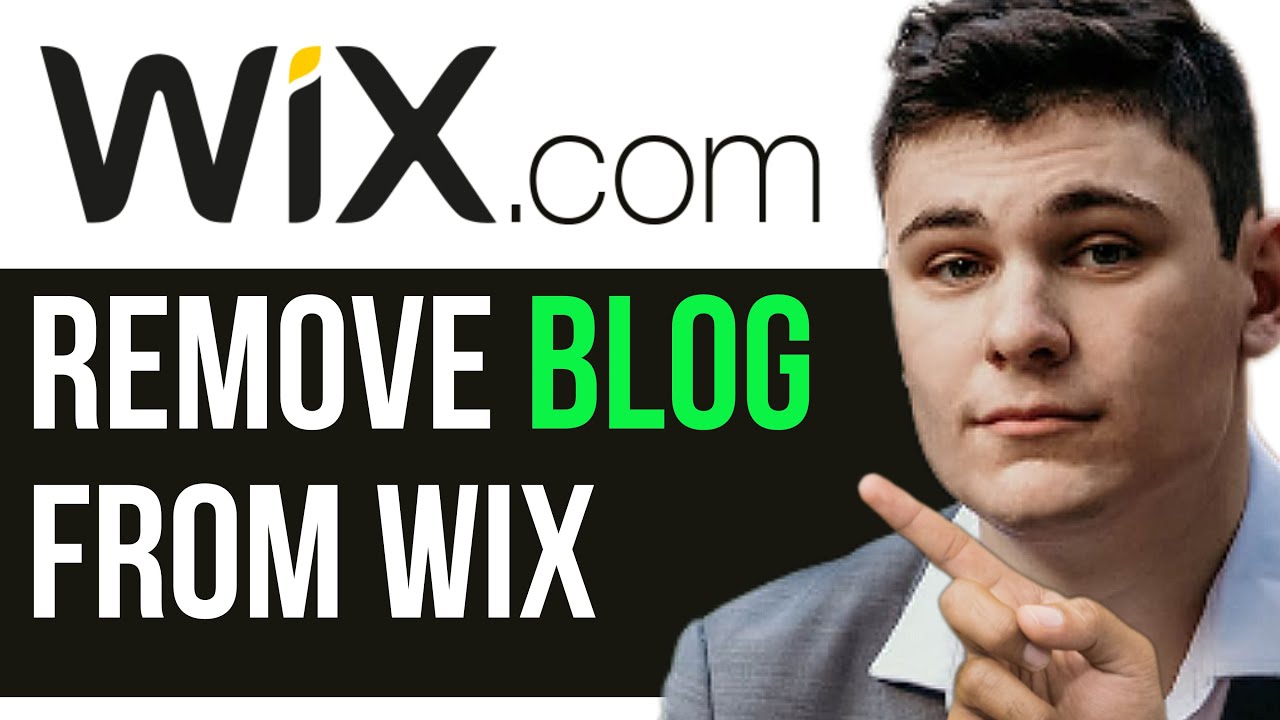 HOW TO REMOVE BLOG FROM WIX 2025! (FULL GUIDE)