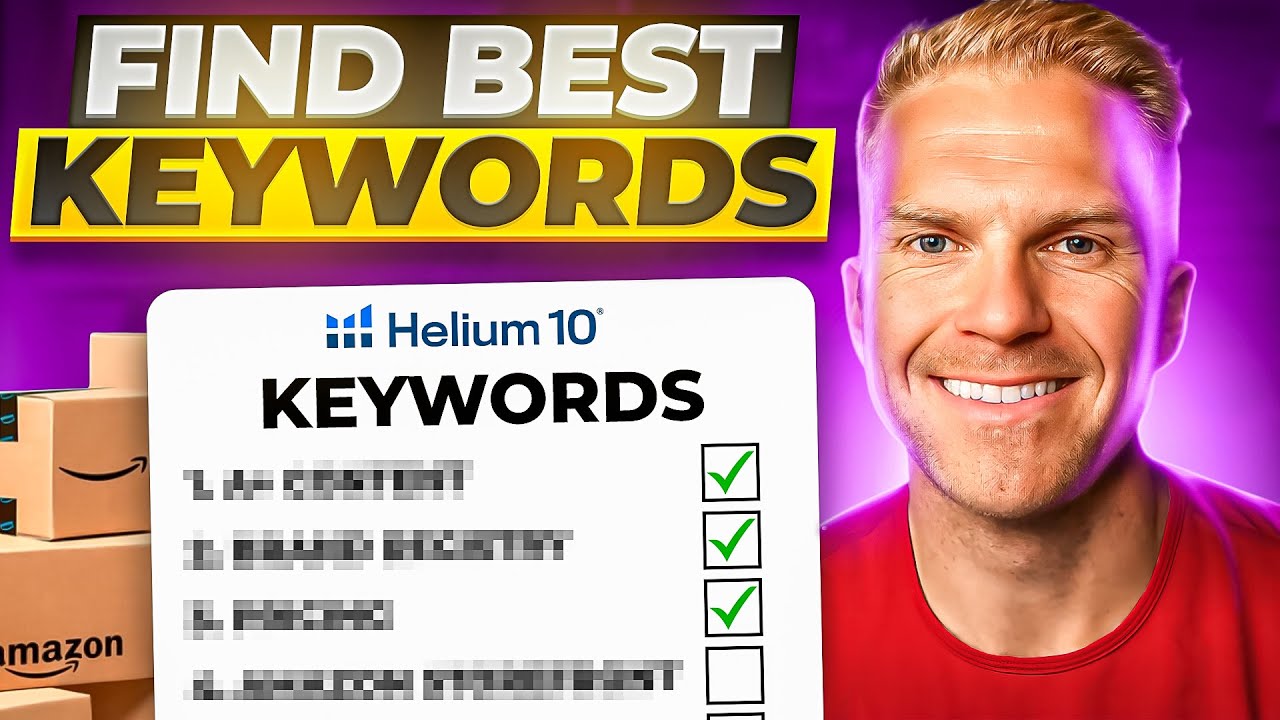 How To Do Amazon Keyword Research With Helium-10 | Full Tutorial 2025
