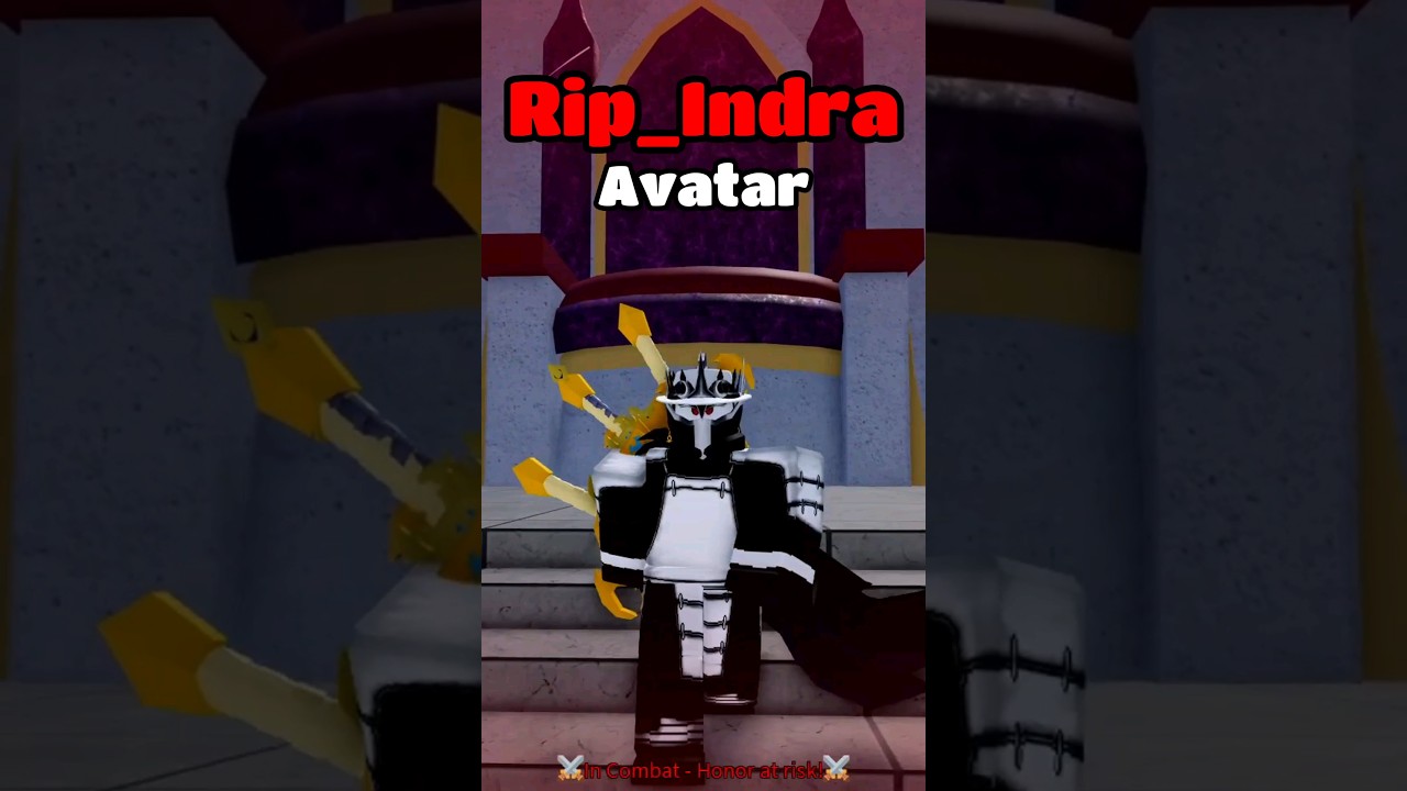 Rip_Indra Avatar Tutorial #bloxfruits #roblox #shorts