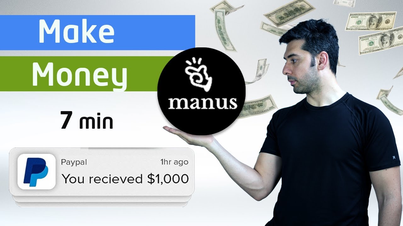 How to Make Money Online with Manus AI Agent - 7 Business Ideas