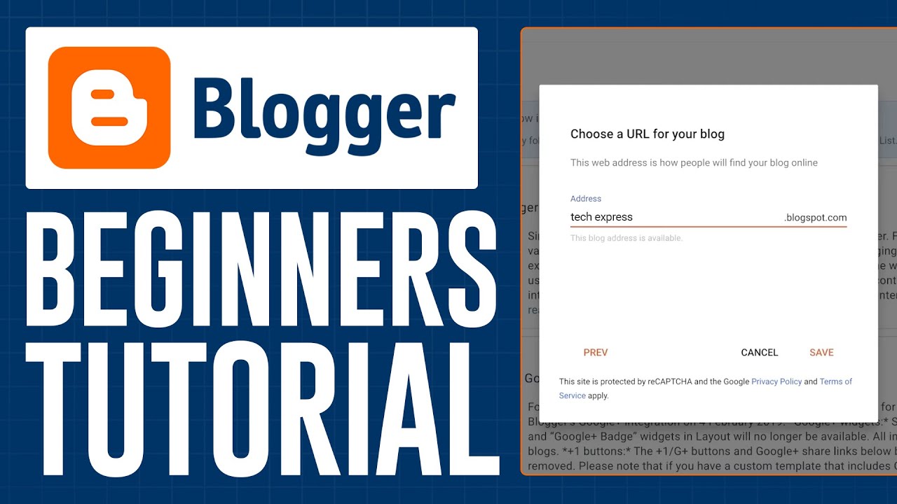 How To Use Blogger (2025) Tutorial For Beginners
