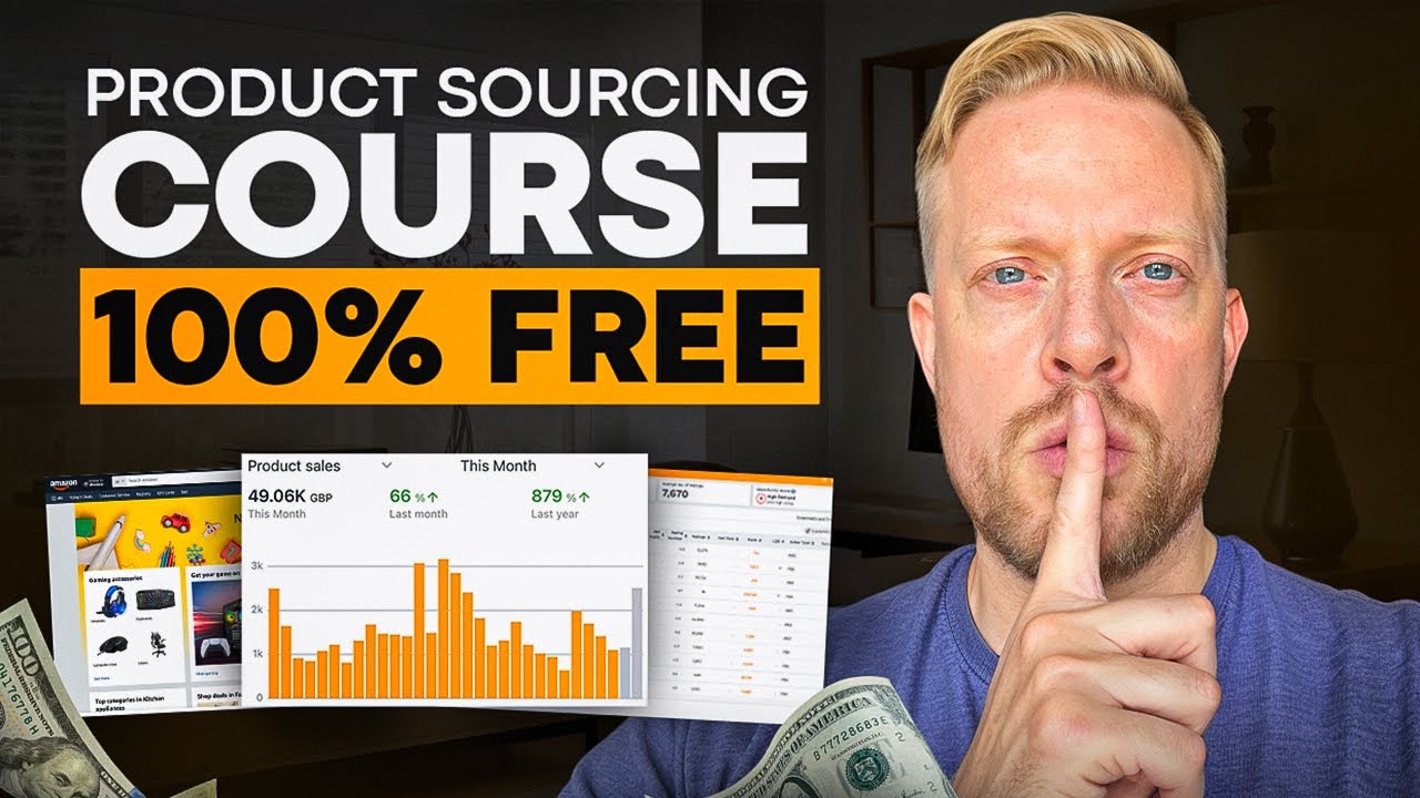 Full Amazon FBA Product Sourcing Course For 2025  (33+ Minutes 100% FREE)