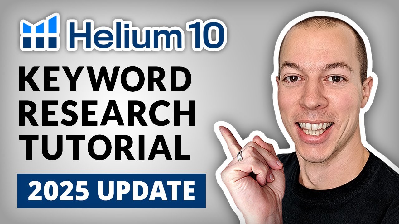 How To Do Amazon Keyword Research Using Helium 10 | FULL TUTORIAL 2025!