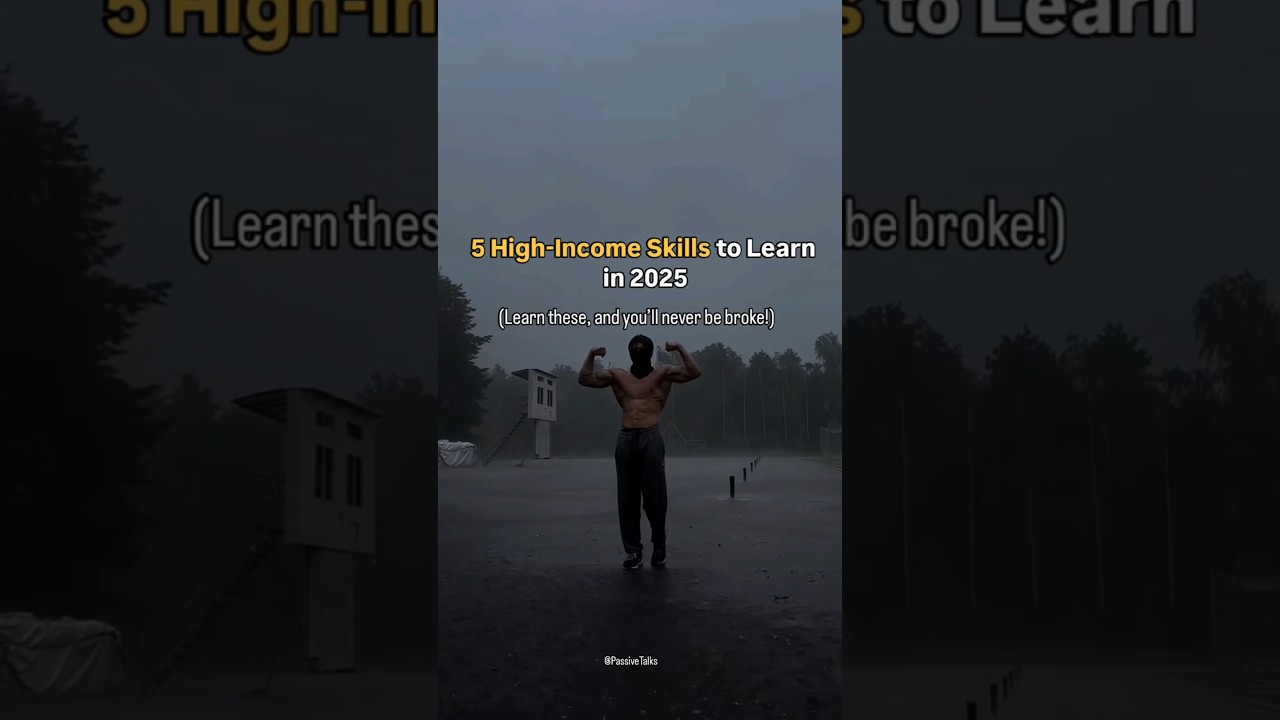 5 High Income Skills in 2025 #skills #highincome #digitalskills #2025