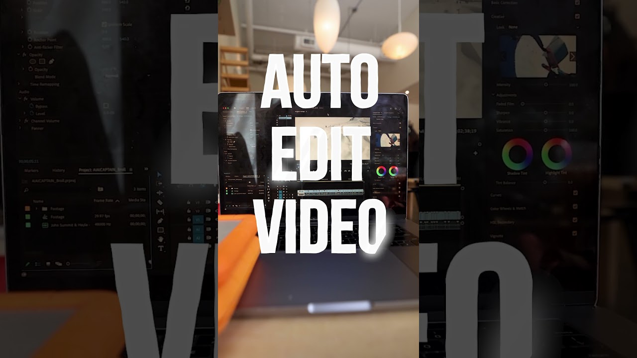 AI Automatic Video Editor - AI AI, CAPTAIN #tutorial #premierepro #davinciresolve #Al #videoediting