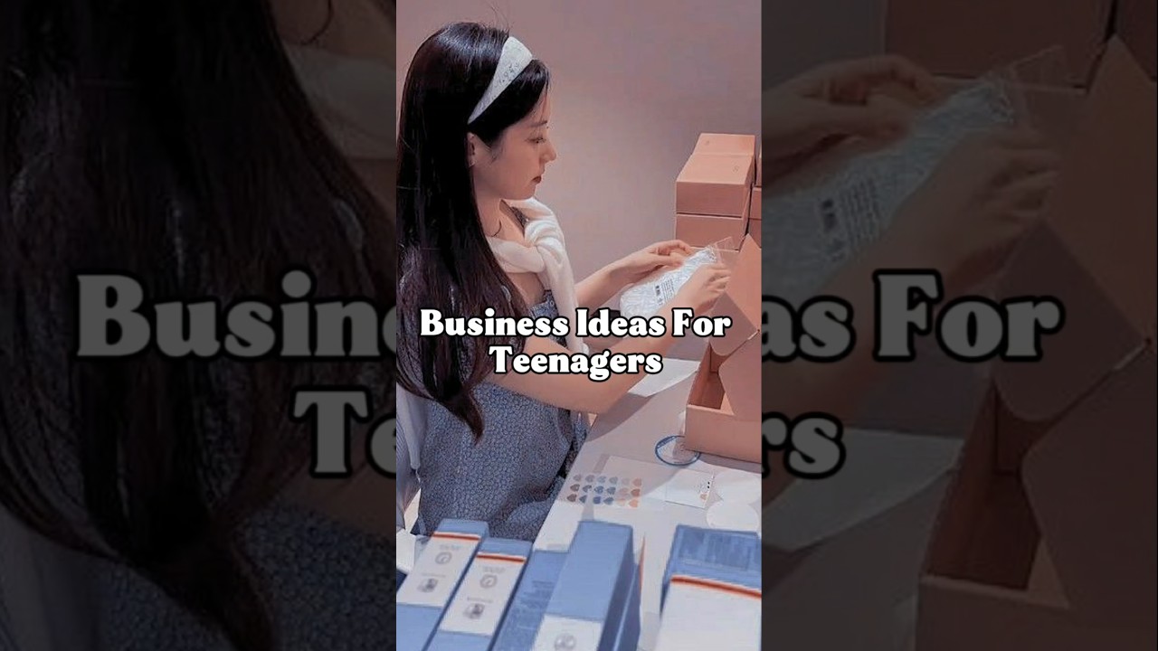 Best Small Business Ideas for Teens in 2025 #smallbusines #diy #handmade #homebusiness