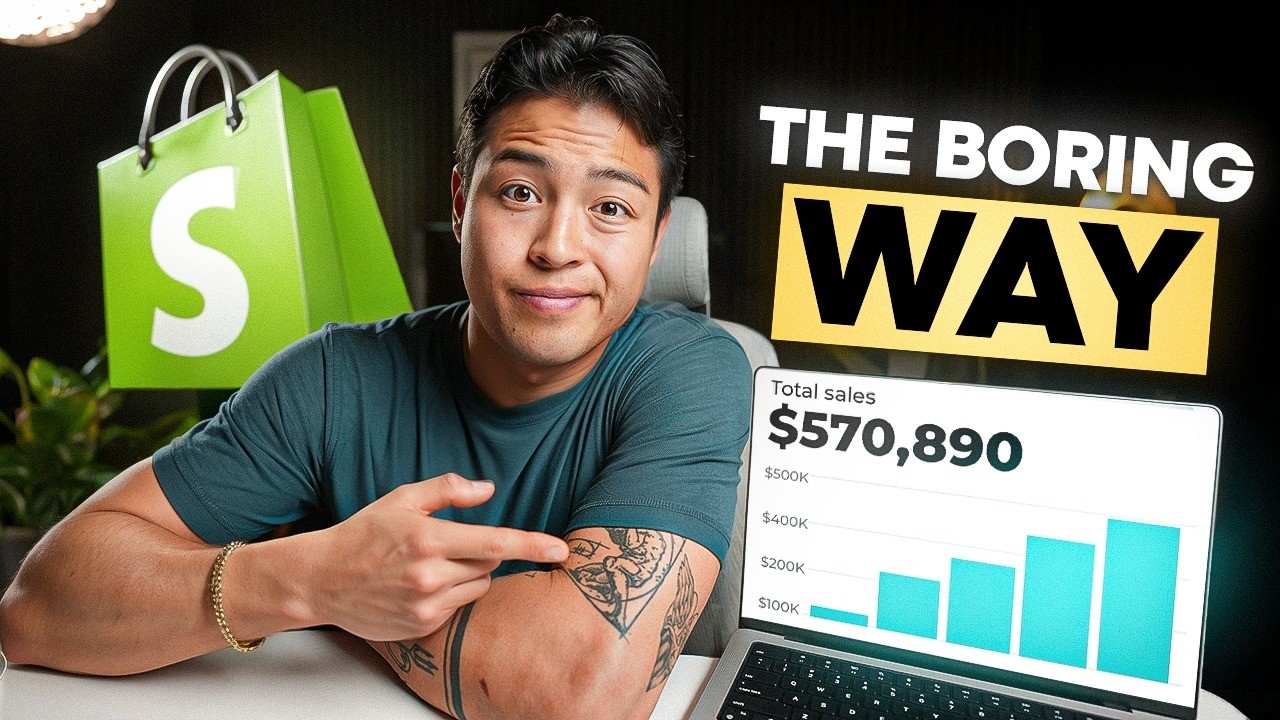It's Boring, But It's How Dropshippers Actually Get Rich