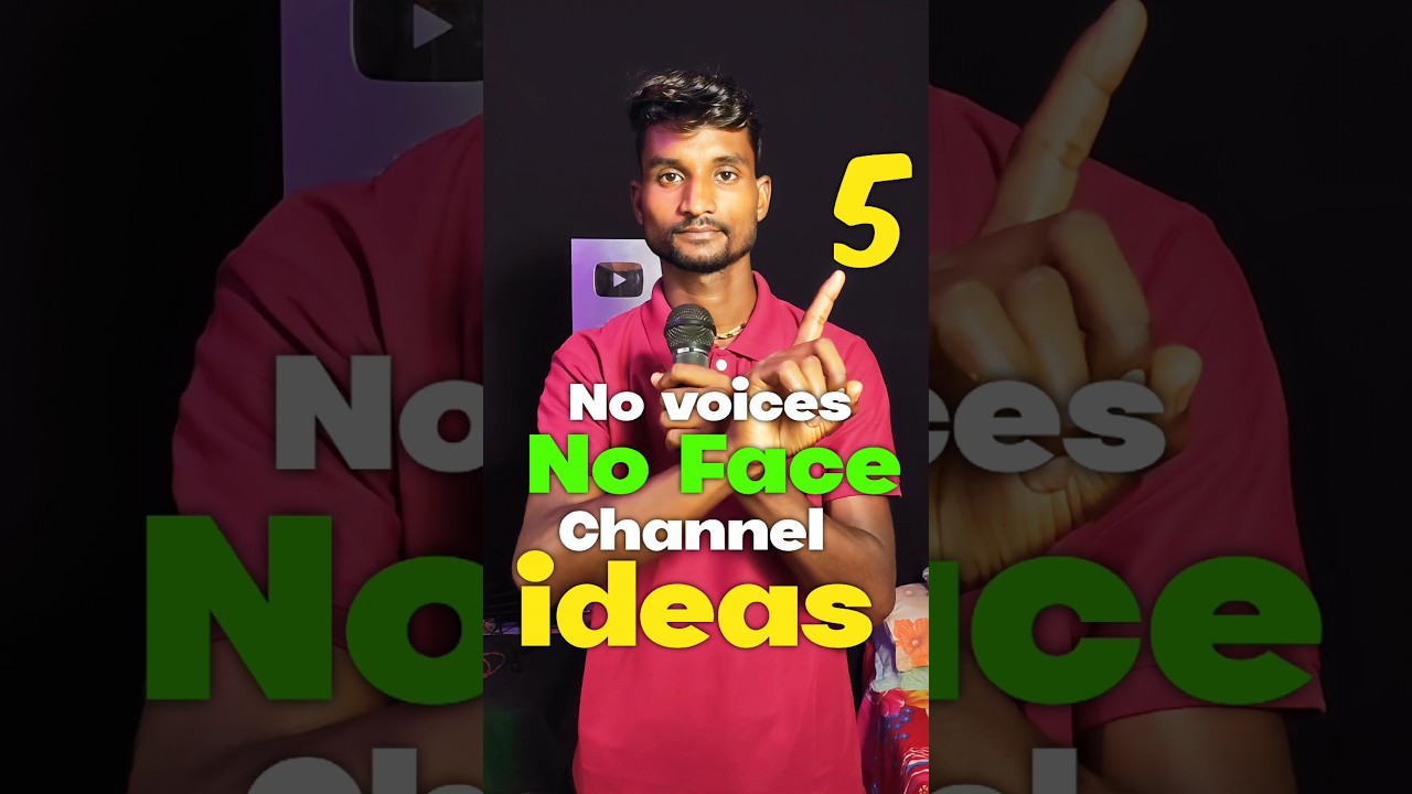 best faceless and voiceless youtube channel ideas 2024 #yt #shorts #ideas
