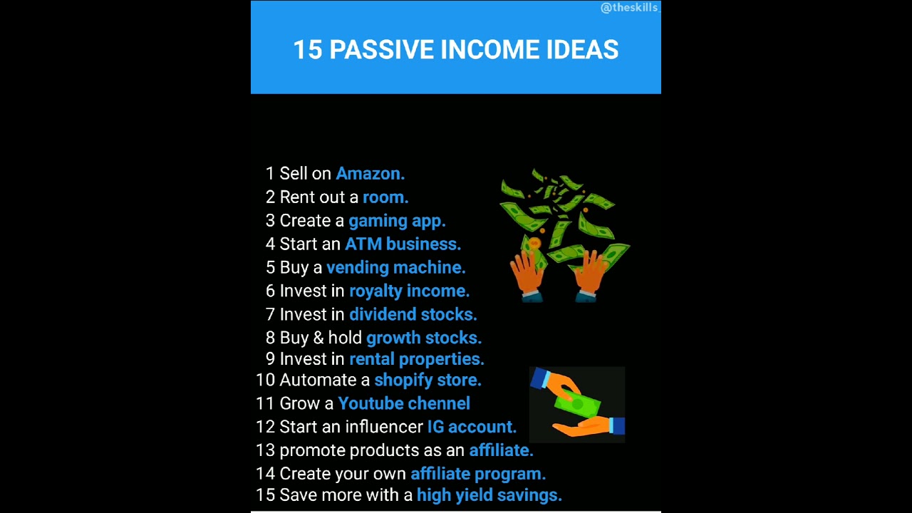 15 Best Passive Income Ideas for 2025 | Earn Money While You Sleep