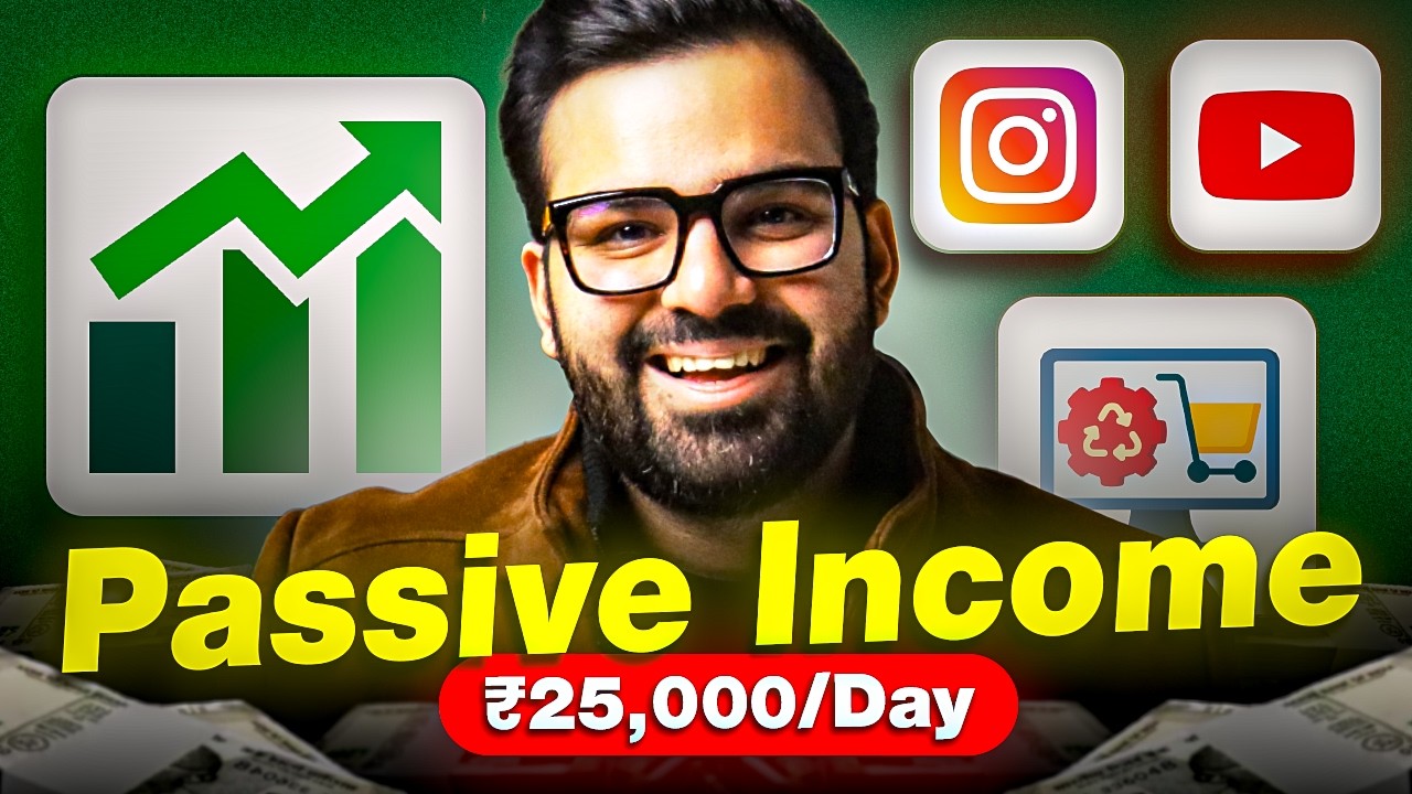 5 Passive Income Ideas for 2025 (full guide) (in Hindi) | Nishkarsh Sharma