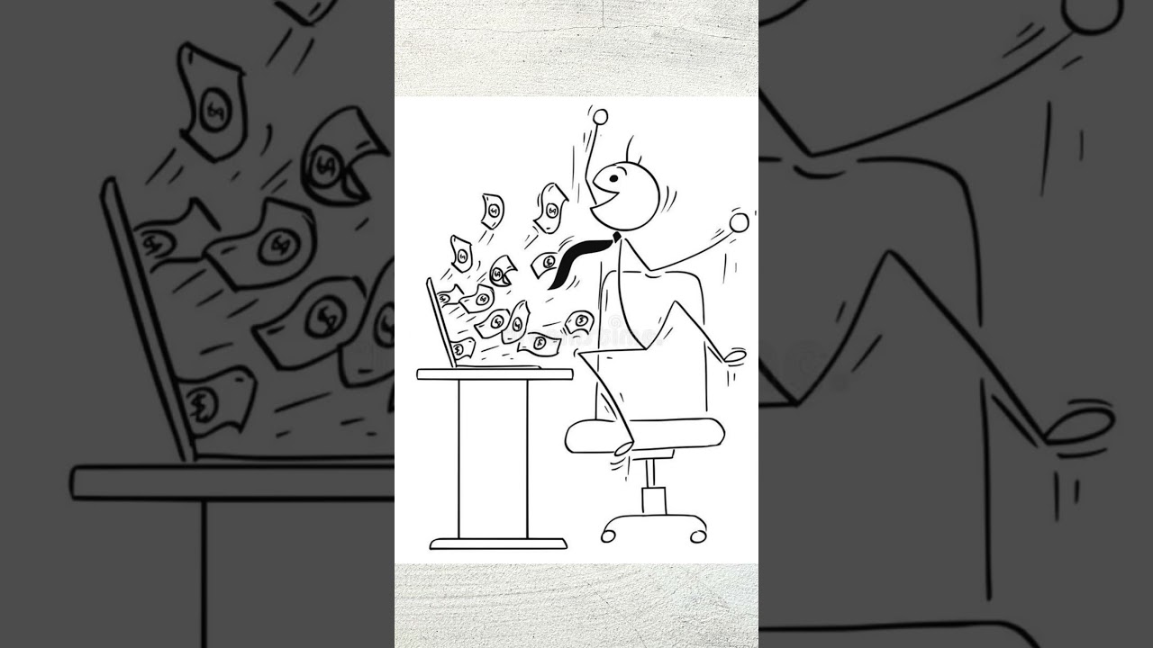 “5 Simple Steps to Make Money #Motivation #MakeMoney #StickmanMotivation #SuccessTips #WealthMindset