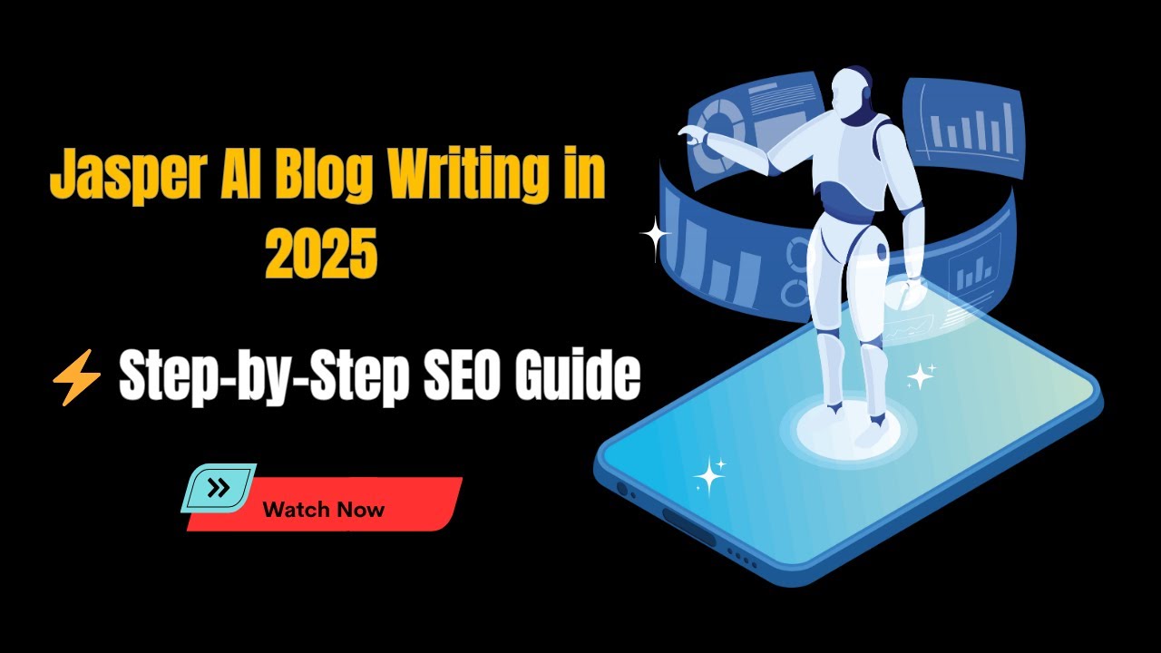 Jasper AI Blog Writing Tutorial (2025) | SEO Blog Draft in Minutes!