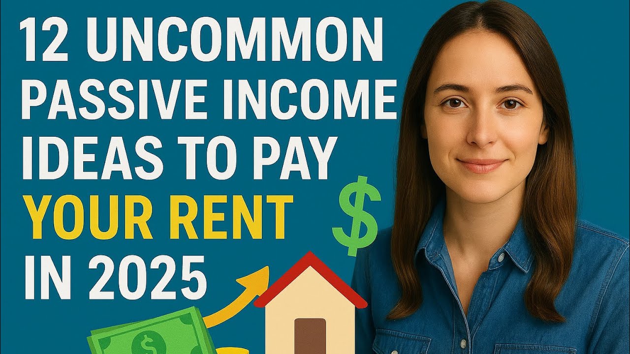 12 Uncommon Passive Income Ideas To Pay Your Rent in 2025 #passiveincome #investing #investment