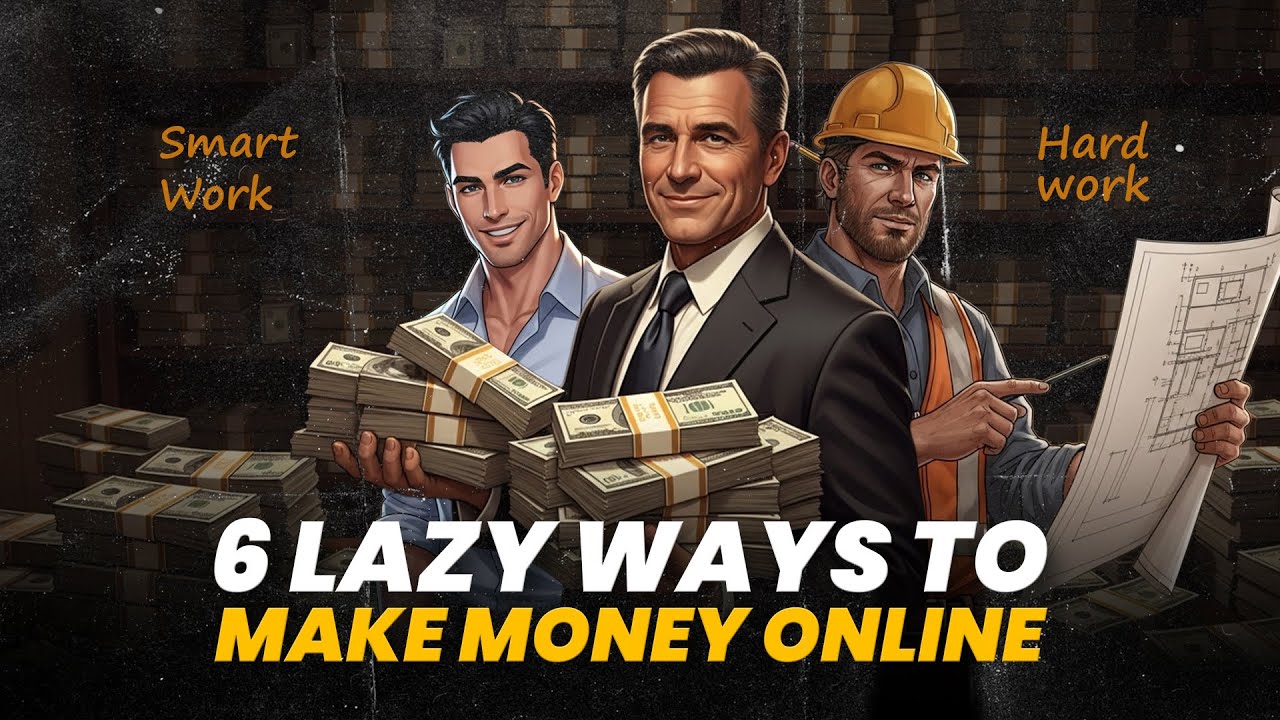 Laziest Ways To Make Money Online For Beginners | Easy Passive Income Ideas 2025