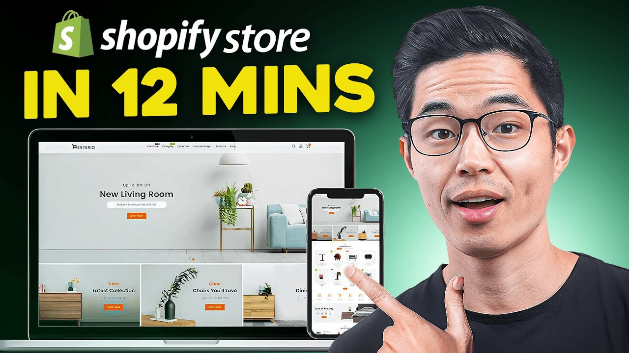 The ONLY Shopify Tutorial You Need | How to Build an Online Store in 12 Minutes!