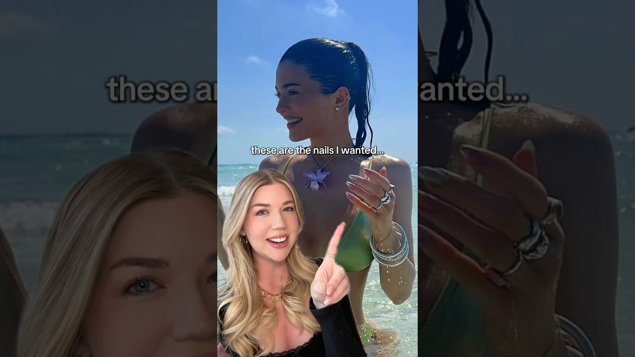 Trying Kylie inspired Coachella nails AGAIN after failing..