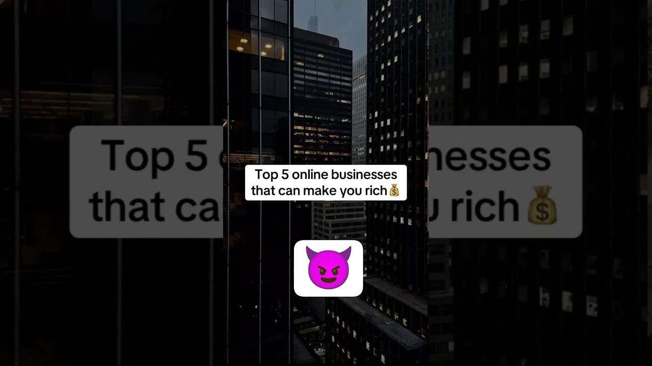 Make Money Online: 5 Online Business Ideas