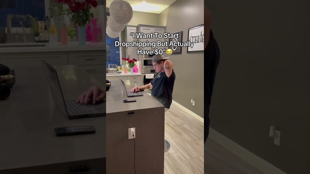 How To Actually Start Dropshipping For Free (2025) #dropshipping #shopify #onlinebusiness