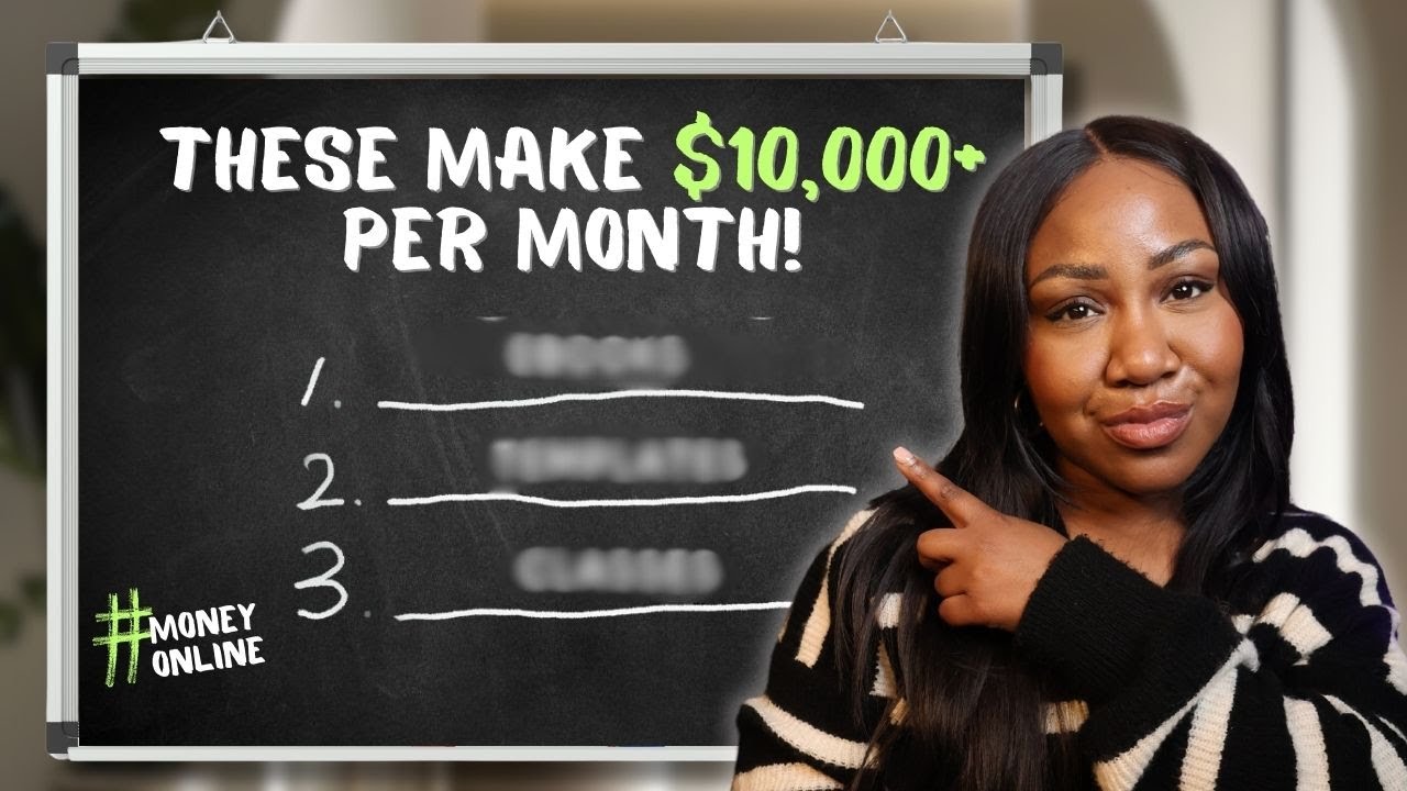 3 BEST Digital Products to Sell Online in 2025 (Realistic and Beginner friendly)