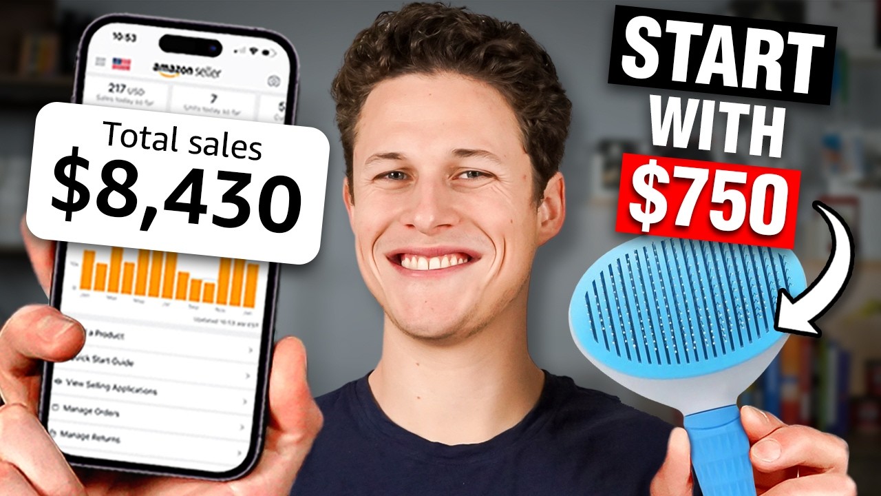 I Tried Amazon FBA In 2025 With $750 (Realistic Results)