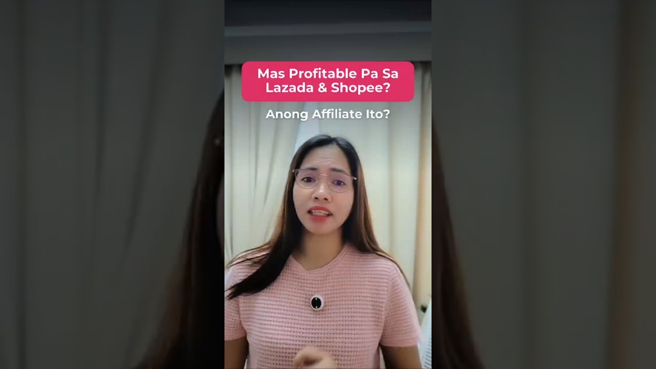 Mas profitable pa sa Lazada at Shopee? Anong affiliate program ito?