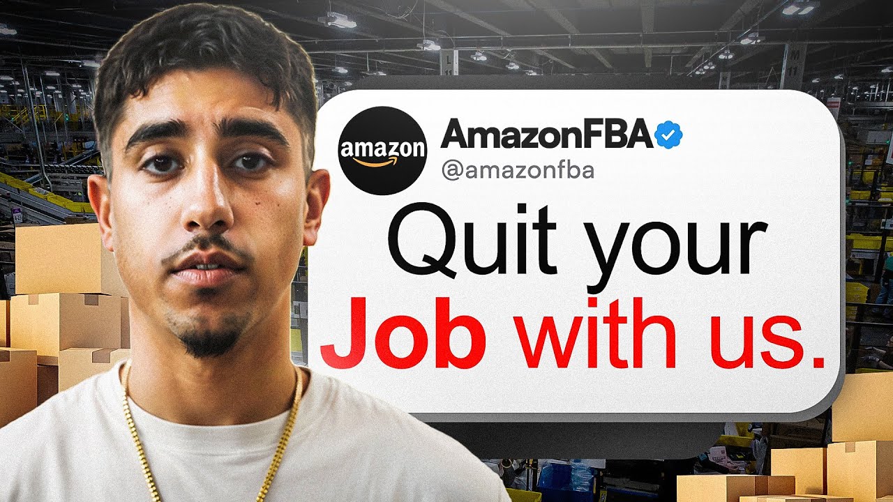 QUIT your JOB in 2025 with Amazon FBA (STEP BY STEP Guide)