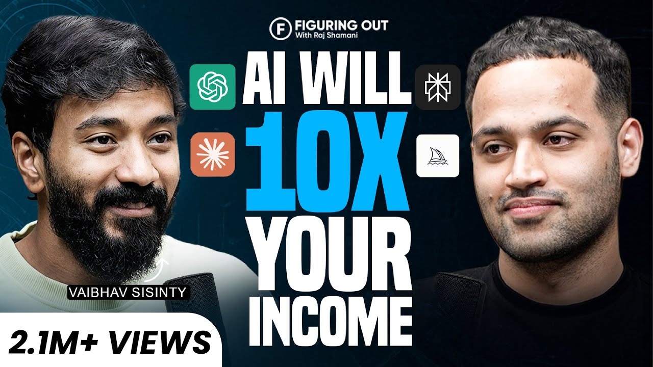 Start Earning Money With AI - Free Tools & Business Ideas | Vaibhav Sisinty | FO376 Raj Shamani
