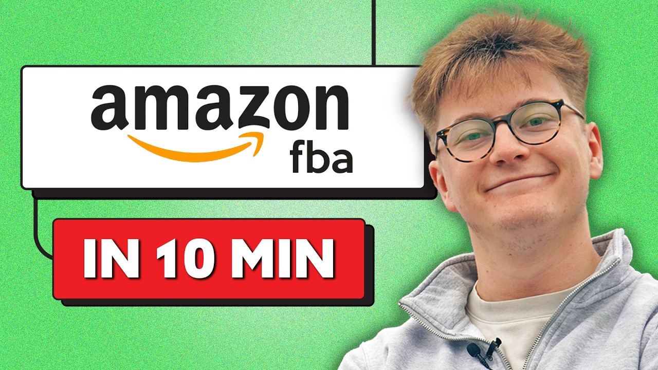 Amazon FBA Tutorial For Beginners 2025 - Start Selling 10 Minutes