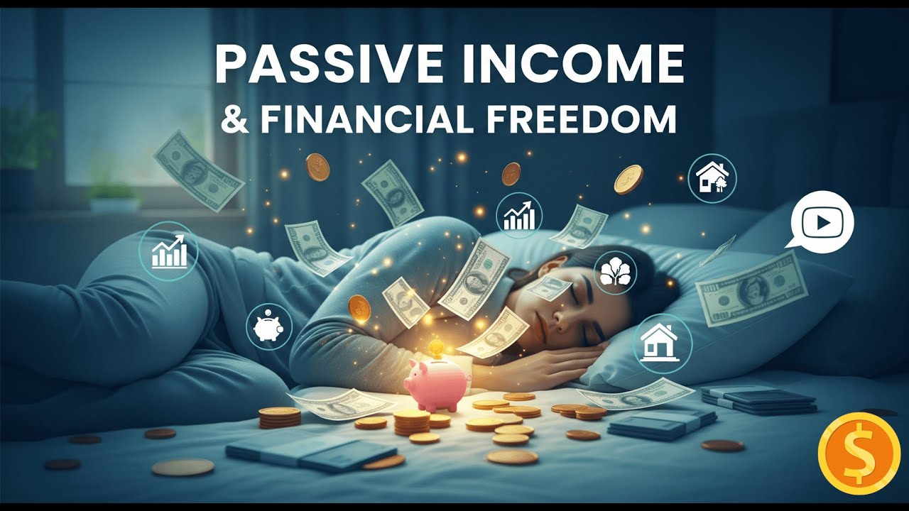 10 Real Ways to Make Passive Income in 2025 (Financial Freedom Guide To Earn Money While You Sleep)