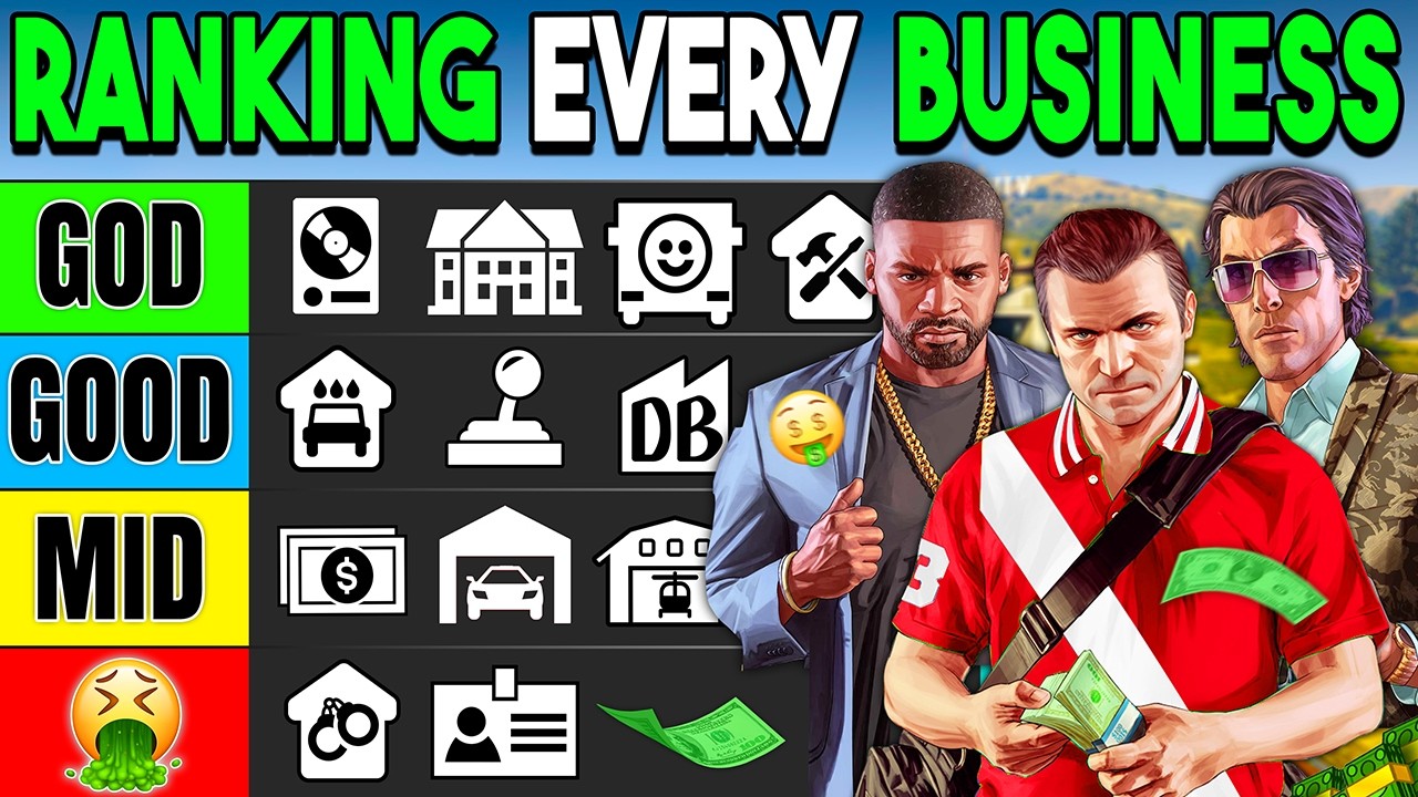 RANKING EVERY BUSINESS From WORST To BEST in GTA Online (GTA5 Best Businesses)
