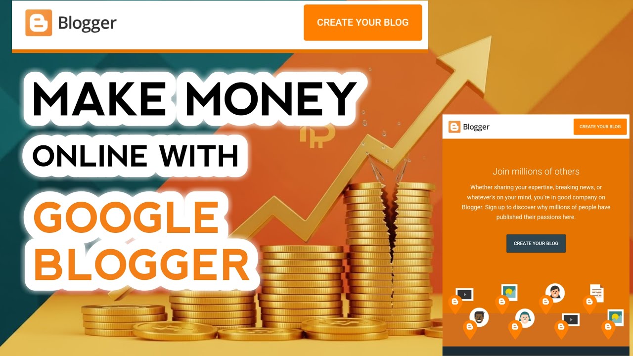 How to make money online blogging: Exploring Google Blogger
