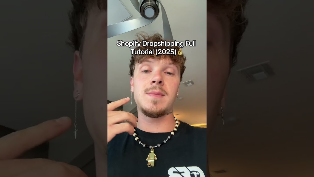 Shopify Dropshipping Full Guided Tutorial (2025) #shopifydropshipping #shopify