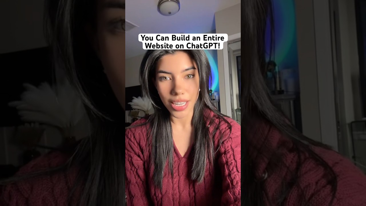 How to Build an Entire Website on ChatGPT! #chatgpt #marketingtips